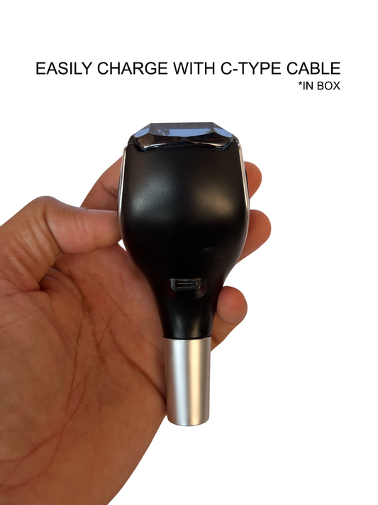 Crystal Gear Knob Universal With 7 Color Lights & 30s Timer