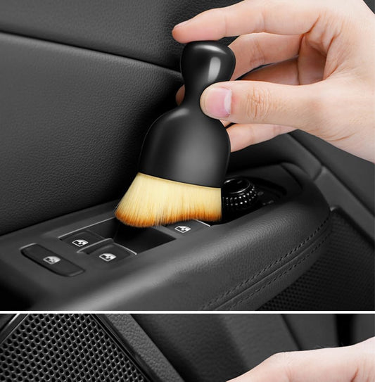 Mini Car Interior Cleaning Brush Duster | AC Vents, Gadget & Multipurpose