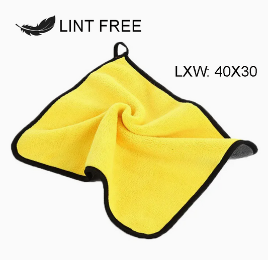 Heavy Microfiber Cloth - 700GSM Pack of 4