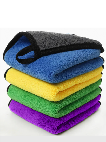 Heavy Microfiber Cloth - 700GSM Pack of 4