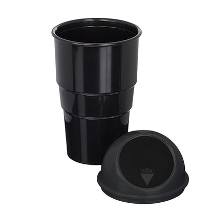 Car Dustbin / Ashtray Fits in Cup Holder or Door Pockets