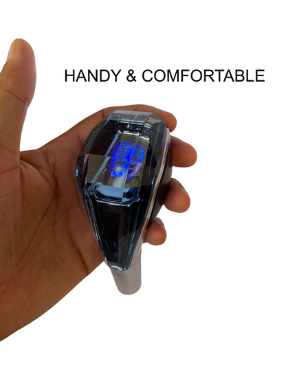 Crystal Gear Knob Universal With 7 Color Lights & 30s Timer