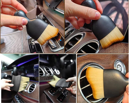 Mini Car Interior Cleaning Brush Duster | AC Vents, Gadget & Multipurpose