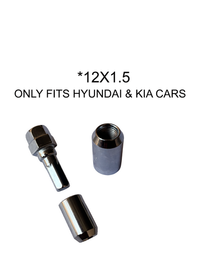Anti-Theft Wheel Lock Nuts | Compatible With Maruti Suzuki