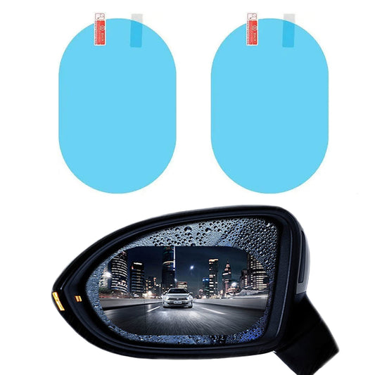 Nano coat Anti-Fog, Water Repellent Rear View Mirror Film | Protect ORVMs From Scratch - Set of 2