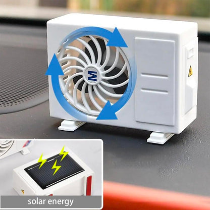 Car Air Freshener Solar Powered | AC Like Design & Long Last Smooth Fragrance