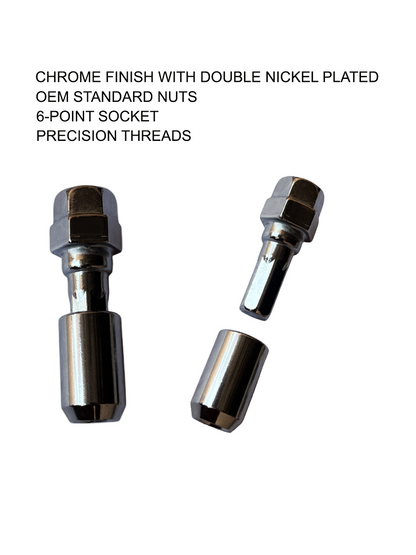 Anti-Theft Wheel Lock Nuts | Compatible With Maruti Suzuki