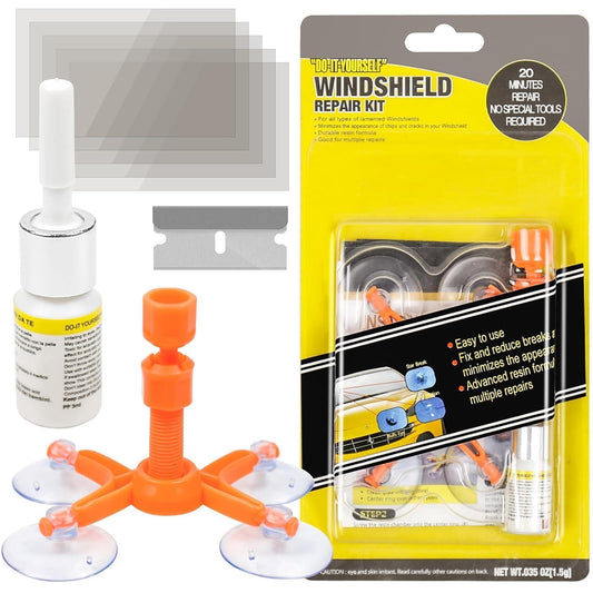 Windshield Repair Kit | Just 30 Min Process - DIY | Free Microfibre Cloth !!
