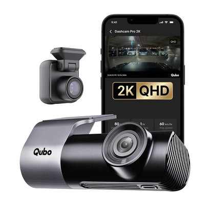 Qubo Car Dashcam Pro 2K (Front+Rear) | Diwali Sale