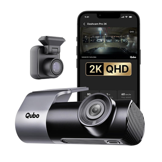 Qubo Car Dashcam Pro 2K (Front+Rear) | Diwali Sale