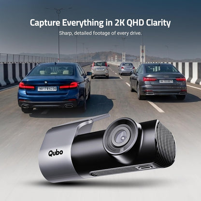 Qubo Car Dashcam Pro 2K (Front+Rear) | Diwali Sale