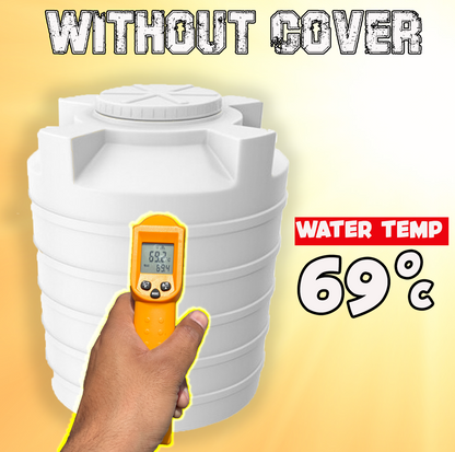 Water Tank Insulation Cover 100% Working | 3 Layer Cover, Sizes 500-1200 Litre